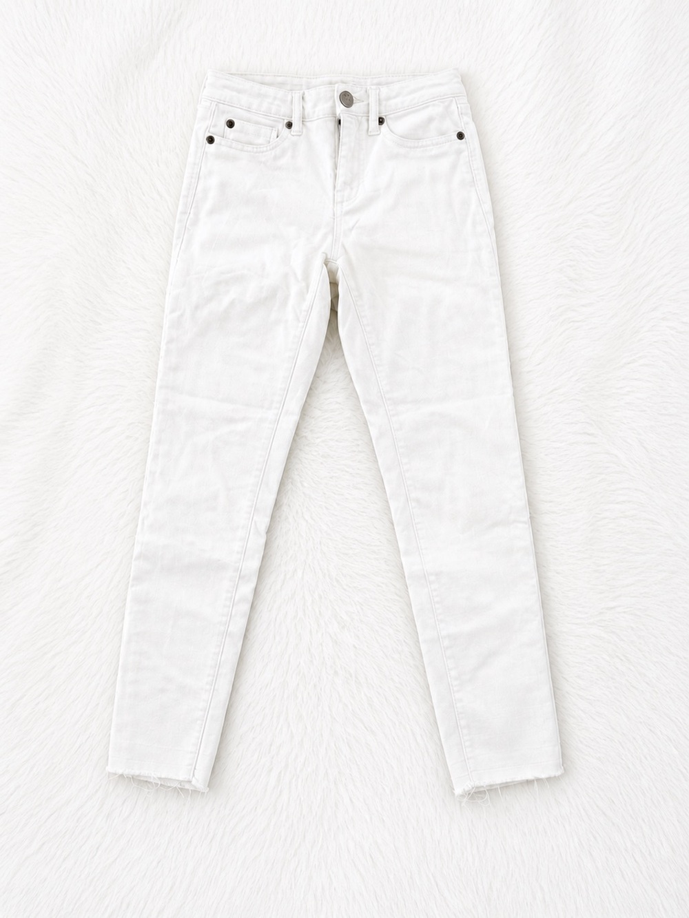Aéropostale High Waisted Cropped Jegging 00R White 25x25